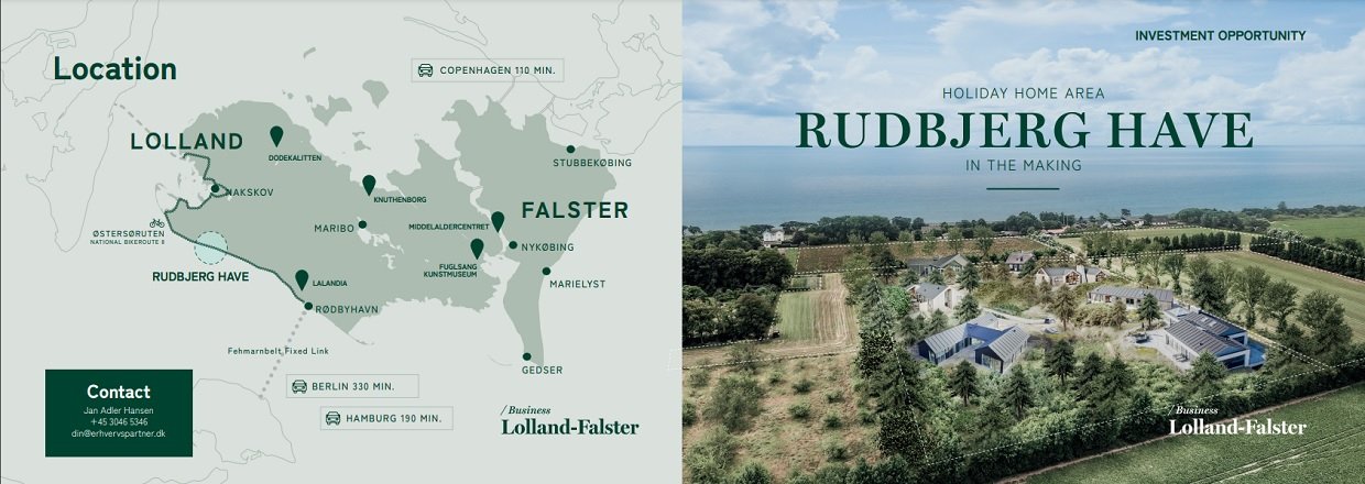 Pensionskasse eller professionel investor søges til Rudbjerg Have på Lolland - Projekt 180 mio. DKK